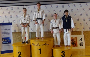 Alexandre et Hugo champion de Haute Savoie Cadet